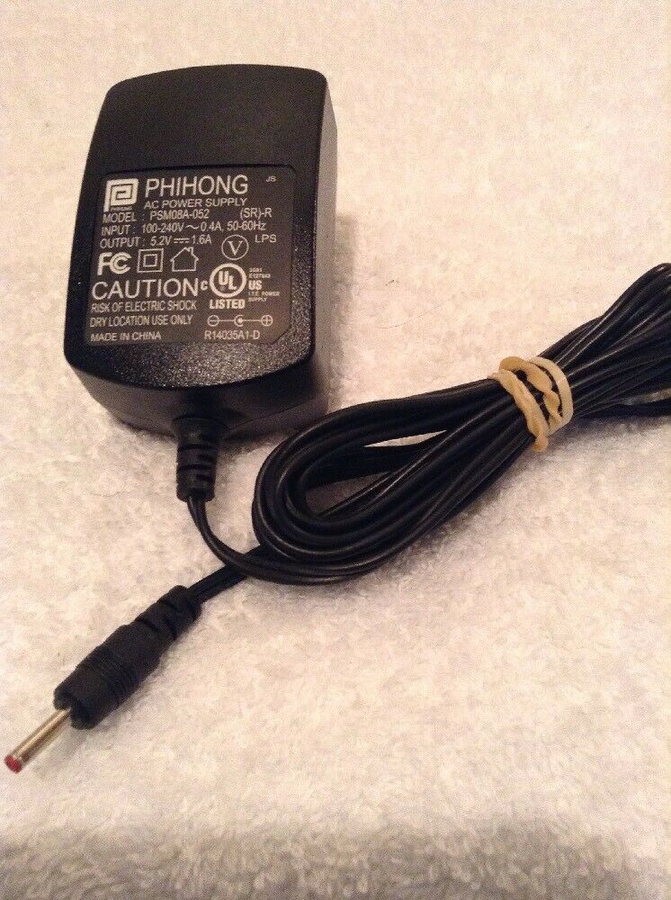 New Phihong PSM08A-052 5V 1.6A ac adapter for SiriusXM Sirius XMradio 5 Volt Home Power Adapter XMP3/XMP3i - Click Image to Close